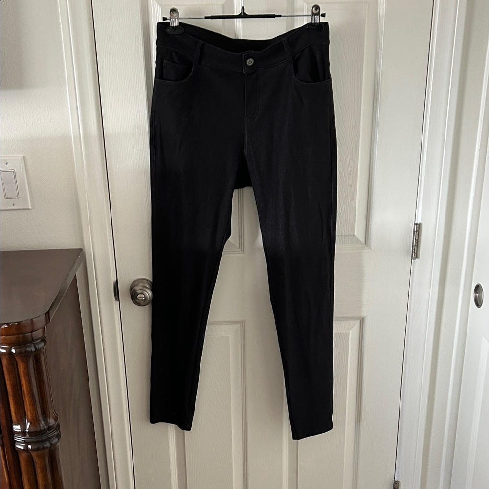 Unknown Source Women’s Black Stretch Jeggings, Size XL